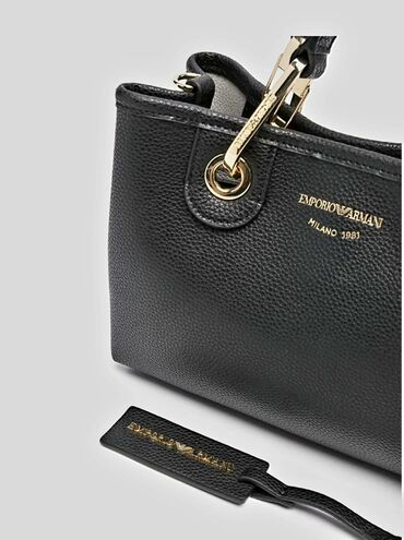 женские вечерние клатчи: Сумка с короткой ручкой, Emporio Armani