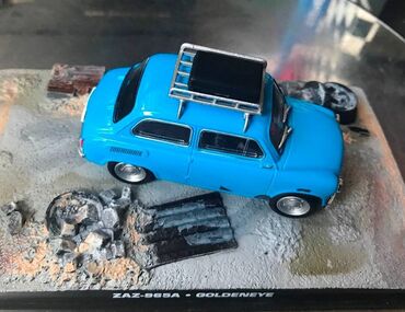 Avtomobil modelləri: Коллекционная модель ZAZ-965A blue 1962 James Bond serie - Goldeneye — 12