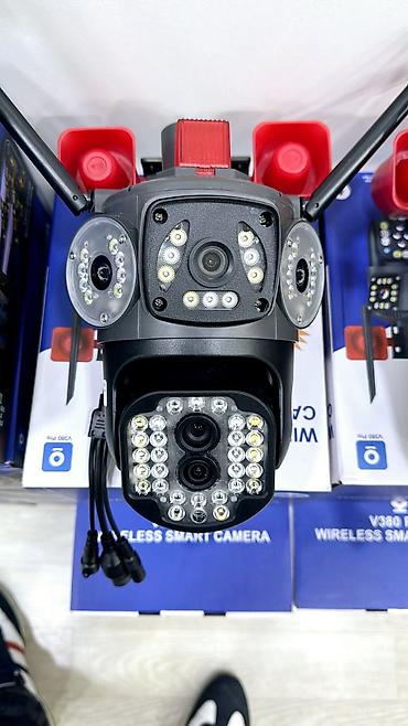 ip66 kamera: 4 kamera Wireless Smart Camera – açıq məkan üçün ağıllı təhlükəsizlik — 1