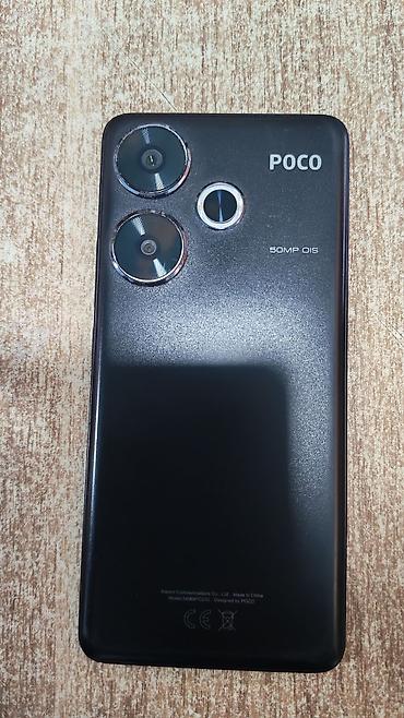 телефон fly cumulus 1: Poco F6, 512 ГБ, цвет - Черный, Отпечаток пальца — 3