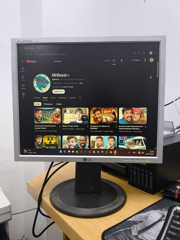 компьютерный: Монитор, LG, Колдонулган