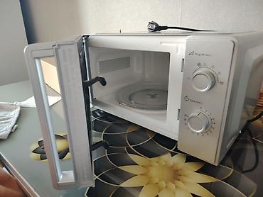 Mikrodalğalı soba Beko, Ayrıca dayanan, Mikrodalğalar ilə, rəng - Ağ, İşlənmiş