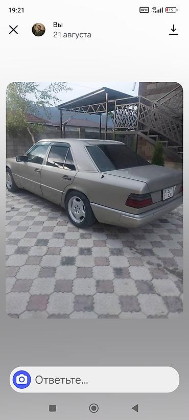 Mercedes-Benz W124: 1991 г., 2.3 л, Кол менен иштөөчү, Бензин, Седан — 3
