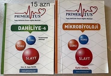 Tədris ədəbiyyatı: Tibb Universitetinə pulsuz çatdırılma TUS/TUSEM/PrimerTUS hazırlıq və — 4