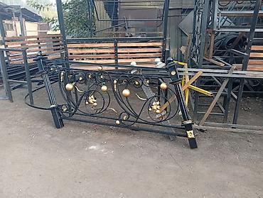 Готовые перила: Готовые перила, Материал: Кованное железо, Для крыльца — 1