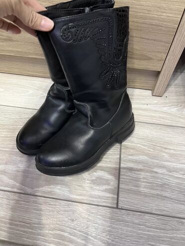 Детская обувь: Детская обувь (несколько пар) 1) Черные лакированные ботинки для — 4