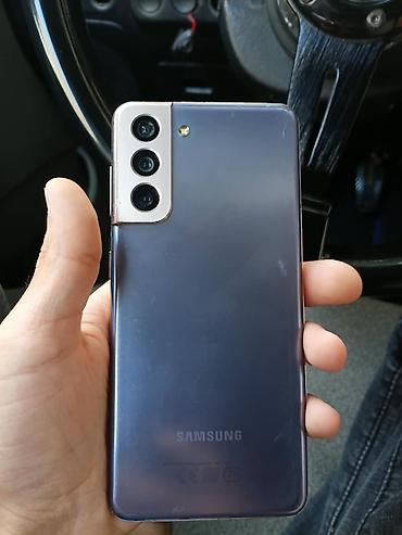 samsung s7 tab: Samsung Galaxy S21, 128 GB, rəng - Bənövşəyi, Barmaq izi — 1