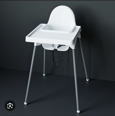 стульчик для новорожденных 3 в 1: Стульчик для кормления, Ikea, Пластик, Другой вид, цвет - Белый