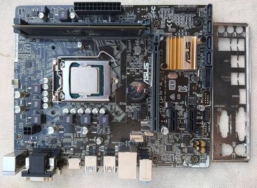 Ana platalar: Ana Platası Asus H110M-A+I3 6100, İşlənmiş