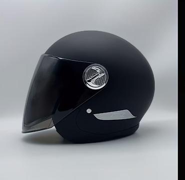 Motonəqliyyat: Moto dəbilqə – açıq üzlü, vizorlu model - Dizayn: Retro üslubda açıq — 1