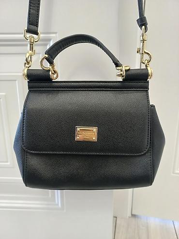 мишель корс сумка: Классическая сумка, Dolce & Gabbana, Италия, Материал: Натуральная кожа, Жёсткая конструкция, Женские, Б/у — 1