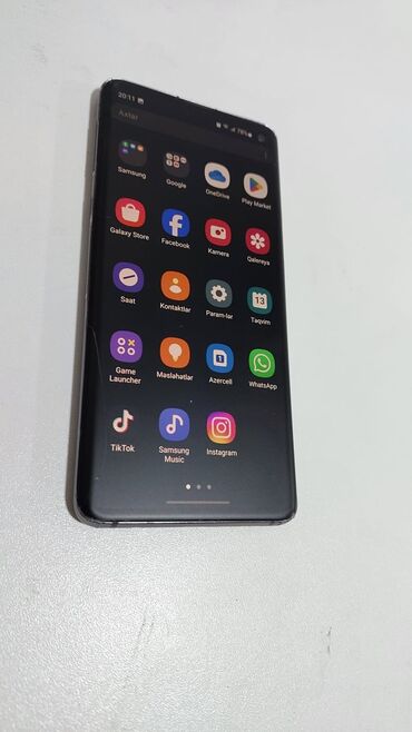 iphone 8 128gb qiymeti: Samsung Galaxy S10, 128 GB, rəng - Qara, Simsiz şarj, İki sim kartlı, Face ID