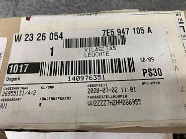 rezervoar: LED SVETLO ZA VOLKSWAGEN MULTIVAN - 7E5947105A | Led unutrasnje — 3