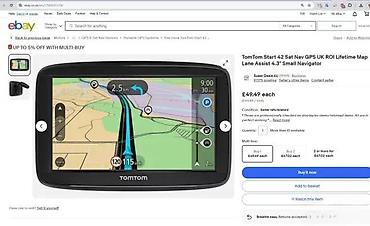 GPS za auto: TomTom GPS navigacija za automobil - Model sa 5-inčnim TFT ekranom — 6