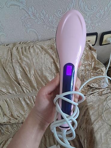 dirnaq aparatlari instagram: Saç düzləşdirici daraq (elektrikli) - Rəng: açıq çəhrayı gövdə, qara — 2