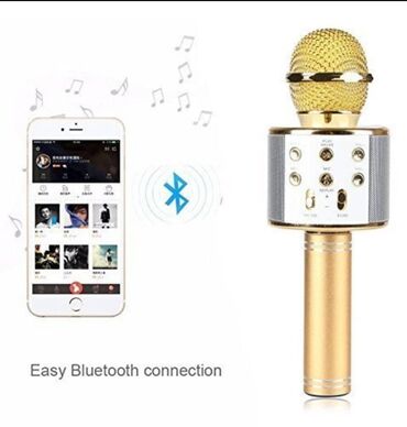 Mikrofoni: Mikrofon karaoke WS-858 Cena 1700din Dostupan u više boja! svetlo — 3