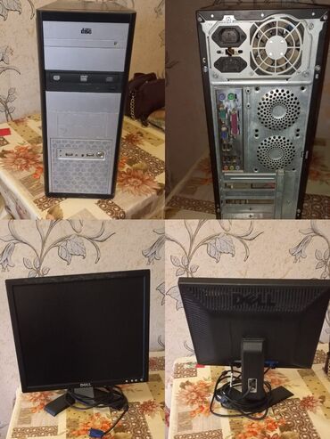 07 manitor: DELL markalı monitor və sistem blokundan ibarət kompüter dəsti. Sistem