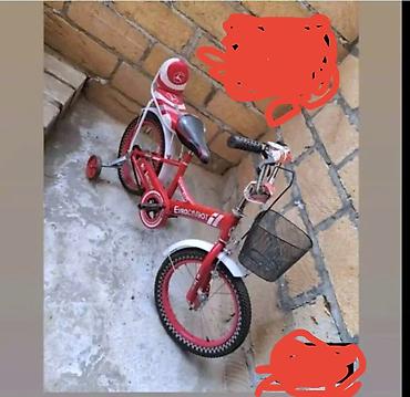 yagis geyimi: Uşaq velosipedi – EuroSprint - Rəng: qırmızı-ağ - Təkərlər: təxminən — 1