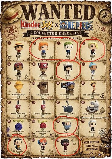Куплю фигурку - Коллекционная серия Kinder Joy x One Piece