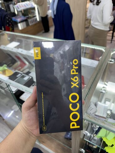 чехлы на поко х3 про бишкек: Poco X6 Pro 5G, Новый, 512 ГБ, цвет - Черный, 2 SIM