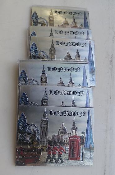 сувенирные магниты: Набор сувенирных магнитов «London» - Тематика: достопримечательности — 1