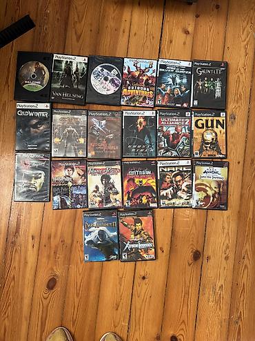Video oyunlar və konsollar: Playstation 2 Slim işləkdir proşipka eliyib oynuya bilərsiz. Üzərində — 2