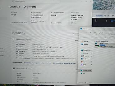 Настольные ПК и рабочие станции: Компьютер, ядер - 4, ОЗУ 8 ГБ, Для несложных задач, Новый, Intel Core i3, SSD — 2
