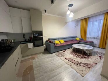 продаю подвальное помещение: 2 бөлмө, 64 кв. м, Элитка, 3 кабат, Дизайнердик ремонт