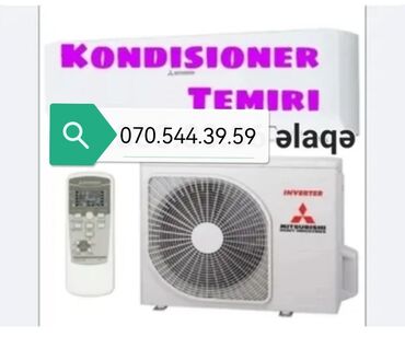 Məişət texnikası: Kondisioner Yeni, 100-dən çox kv. m, Split sistem, Kredit yoxdur, Ödənişli quraşdırma