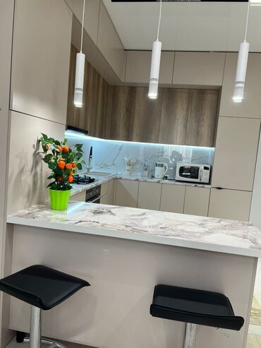 Посуточная аренда квартир: 2 комнаты, Душевая кабина, Постельное белье, Кондиционер — 6