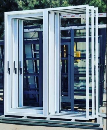 qapi pencere plastik: HBSB sürgülü qapı-pəncərə sistemləri - Material: yüksək keyfiyyətli