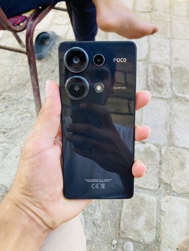 Poco M6 Pro, 256 ГБ, цвет - Черный, Гарантия, Сенсорный, Отпечаток пальца