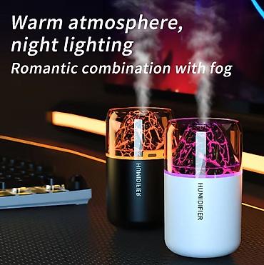study lamp: Увлажнитель воздуха Ультразвуковой, Настольный, Ароматизация воздуха — 1