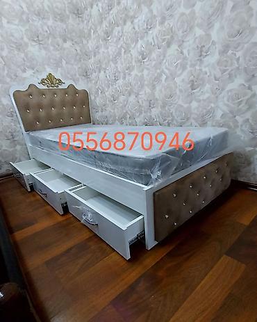 Çarpayılar: Yeni, Təknəfərlik çarpayı, Bazalı, Matras ilə, Siyirməsiz, Azərbaycan — 2