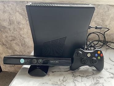 sup oyun: Məhsul: Xbox 360 (Slim) oyun konsolu + Kinect sensoru + simsiz pult — 1