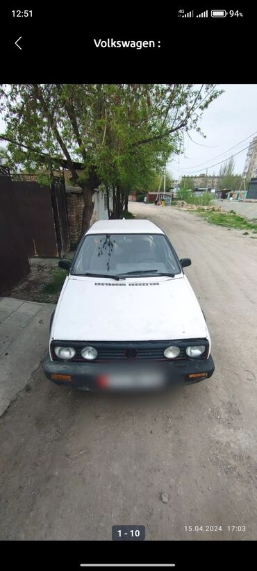 сиденья голф: Volkswagen Golf: 1990 г., 1.8 л, Механика, Бензин, Хэтчбэк