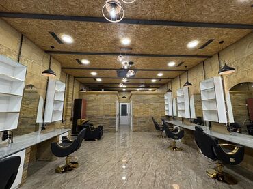 Digər salon, tibbi mebel: Gözəllik salonu üçün tam təchiz olunmuş geniş sahə - Interyer: Kərpic — 9