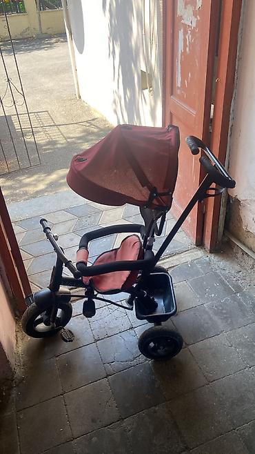 Uşaq velosipedləri: Uşaq üçtəkərli velosipedi/araba tipli model - Rəng: tünd qırmızı — 1