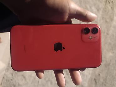 Apple iPhone: IPhone 11, Б/у, 128 ГБ, Красный, 100 % — 1