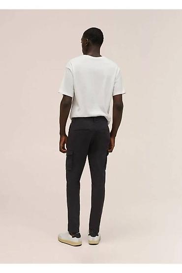 pant: ⚫️MANGO TEEN – Yeni Pamuklu Kargo Şalvar ✅Tamamilə yeni, etiketi — 2