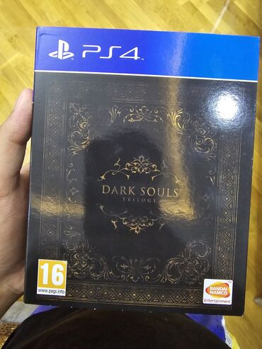 oyun disk: Dark souls trilogy ideal vəziyyətdə cızıqsız