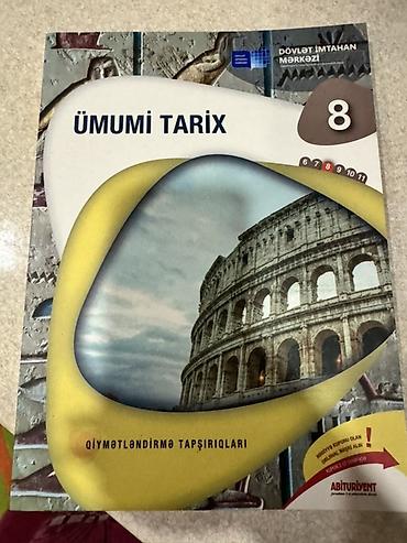 3d defter: Ümumi Tarix – 8-ci sinif üçün “Qiymətləndirmə Tapşırıqları” kitabı — 1