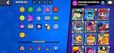 İncəsənət və kolleksiyalar: Brawl Stars hesabı – ətraflı məlumat - Kupa: 2535 (maksimum 2539) — 4