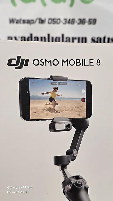 osmo mobile 7: DJI Osmo Mobile 8 son madel smartfon üçün 3 oxlu stabilizator — 2
