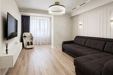 генплан: 2 комнаты, 76 м², Асанбай мкр Элитка, 13 этаж, Дизайнерский ремонт — 3