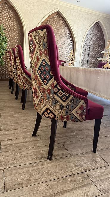 Стулья для зала: Стул для зала, Б/у, Дерево — 5