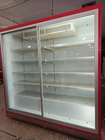 Mağaza üçün şüşəli südlük soyuducu vitrin satılır 4 polkalıdır yernən at lalafo.az — 9 Mağaza üçün şüşəli südlük soyuducu vitrin satılır 4 polkalıdır yernən — 9