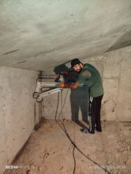 Beton işləri: Beton kəsmə beton deşmə xidməti Karot - HILTI DD 200 / 350 ilə 25 ° — 21