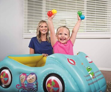 Ostale dečije stvari: Cena 4150 din Auto Fisher Price Bestway na naduvavanje 119 x 79 x 51 — 5