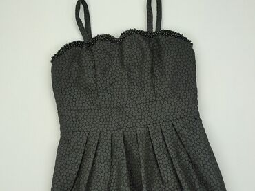 sukienki czarna na ramiączkach: Sukienka, XL, stan - Idealny